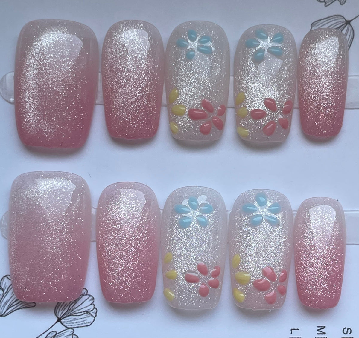 Mid square nail collection