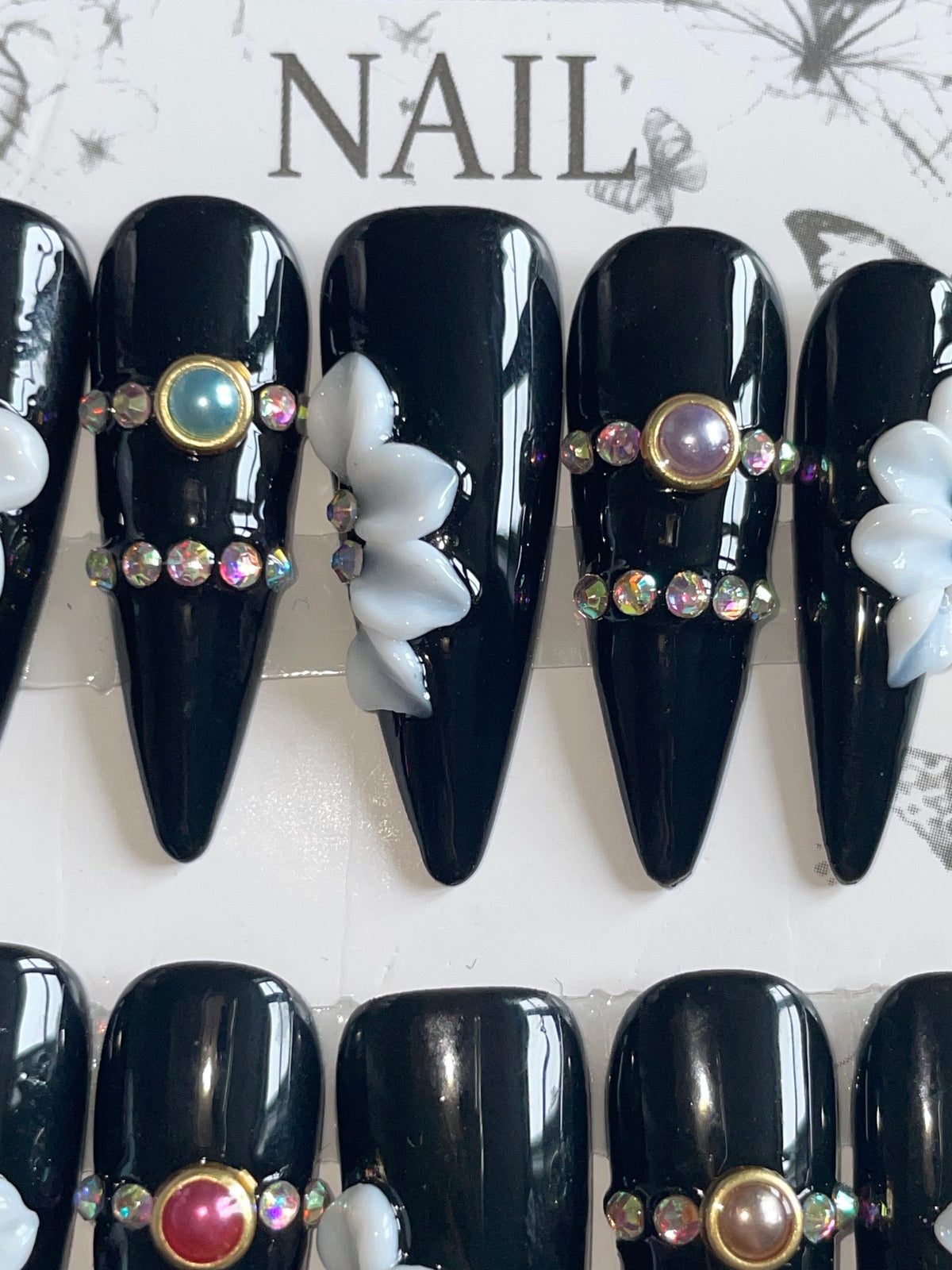 Black flower