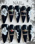 Black flower