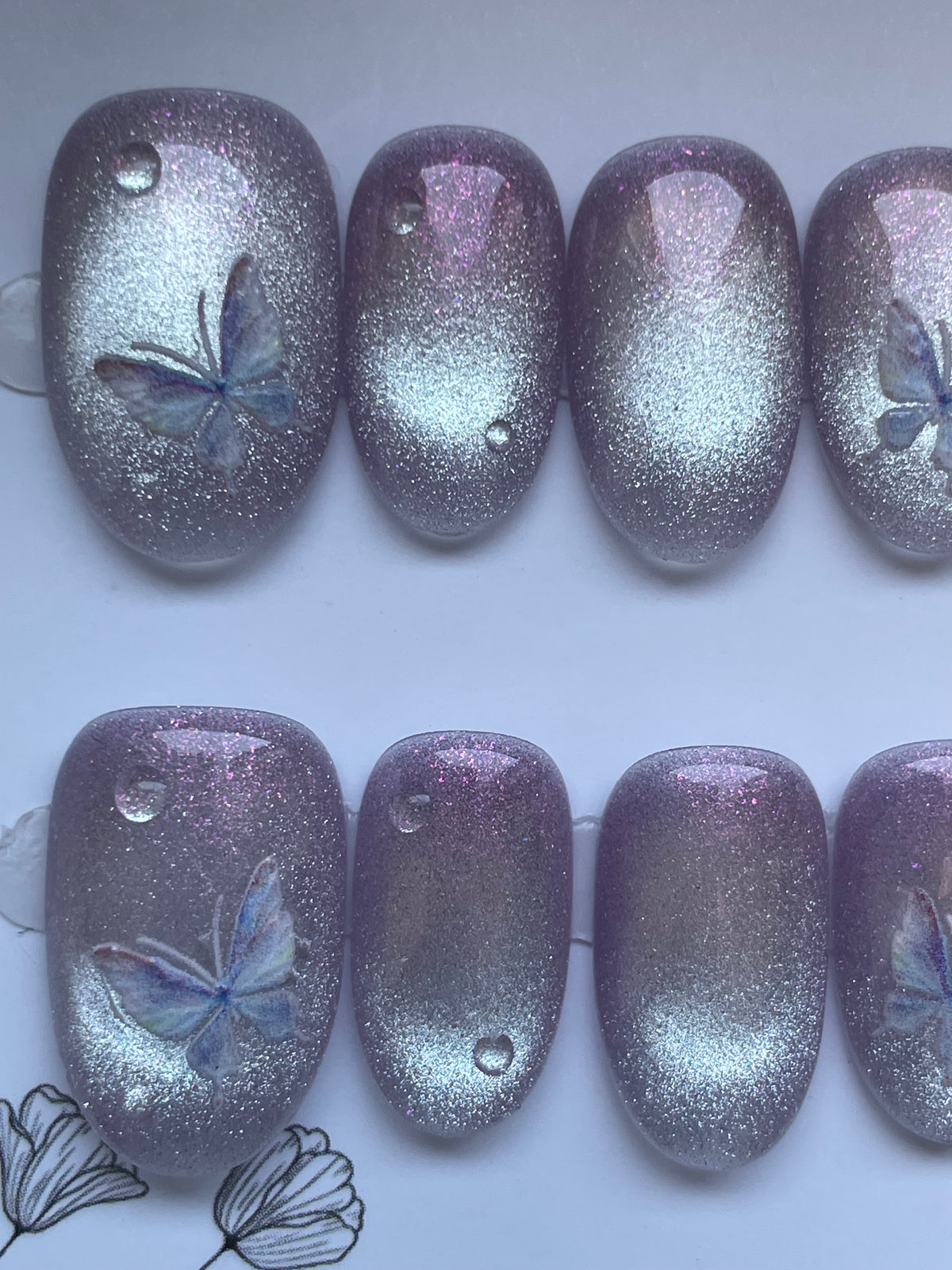 purple cat eye butterfly