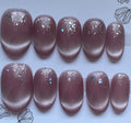 Dusky pink cat eye