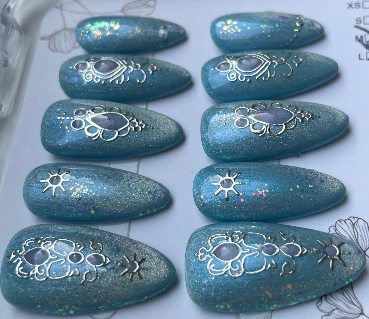 Bohemian blue