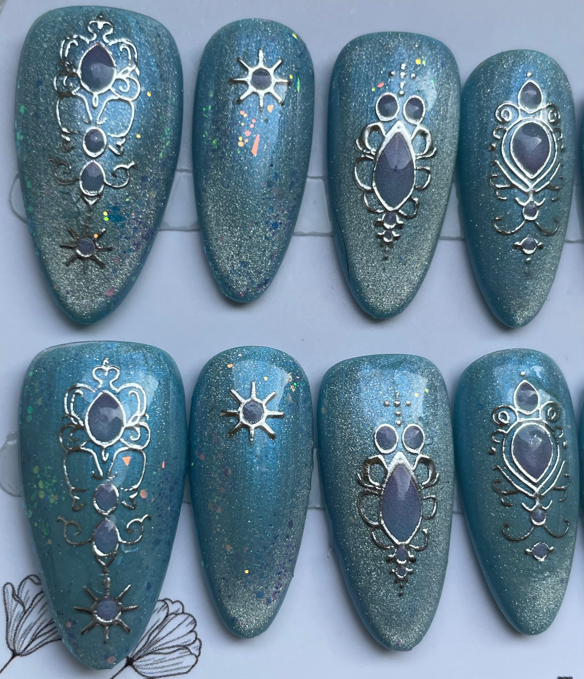 Bohemian blue