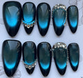 Sapphire cat eye gem