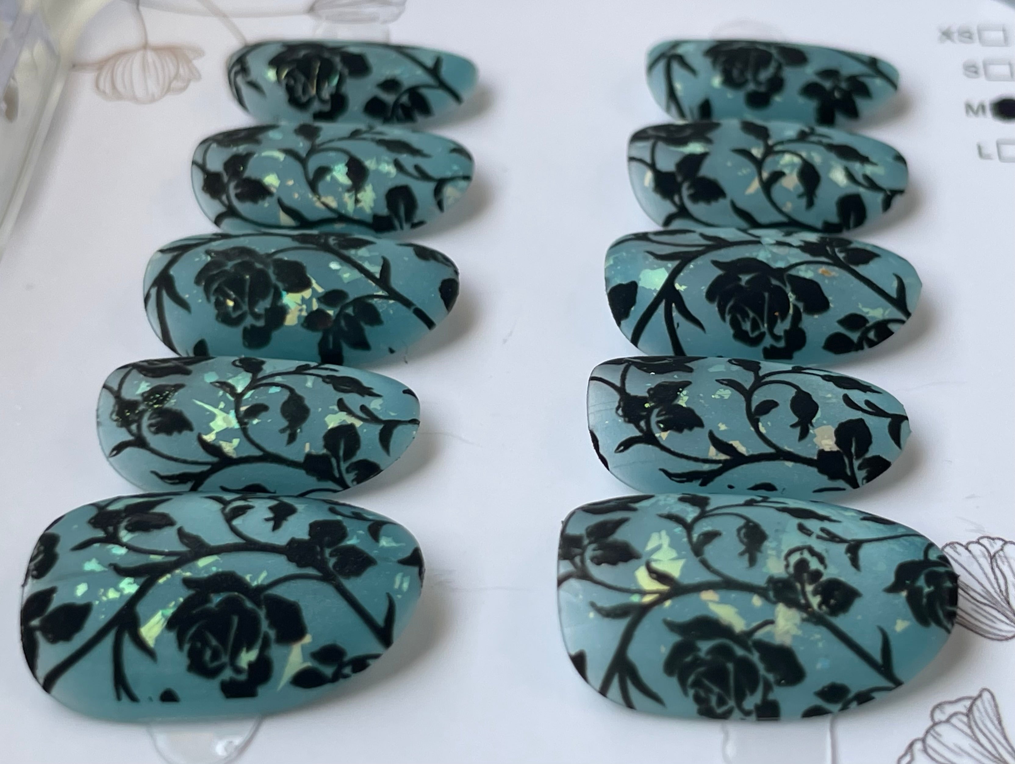 black rose print
