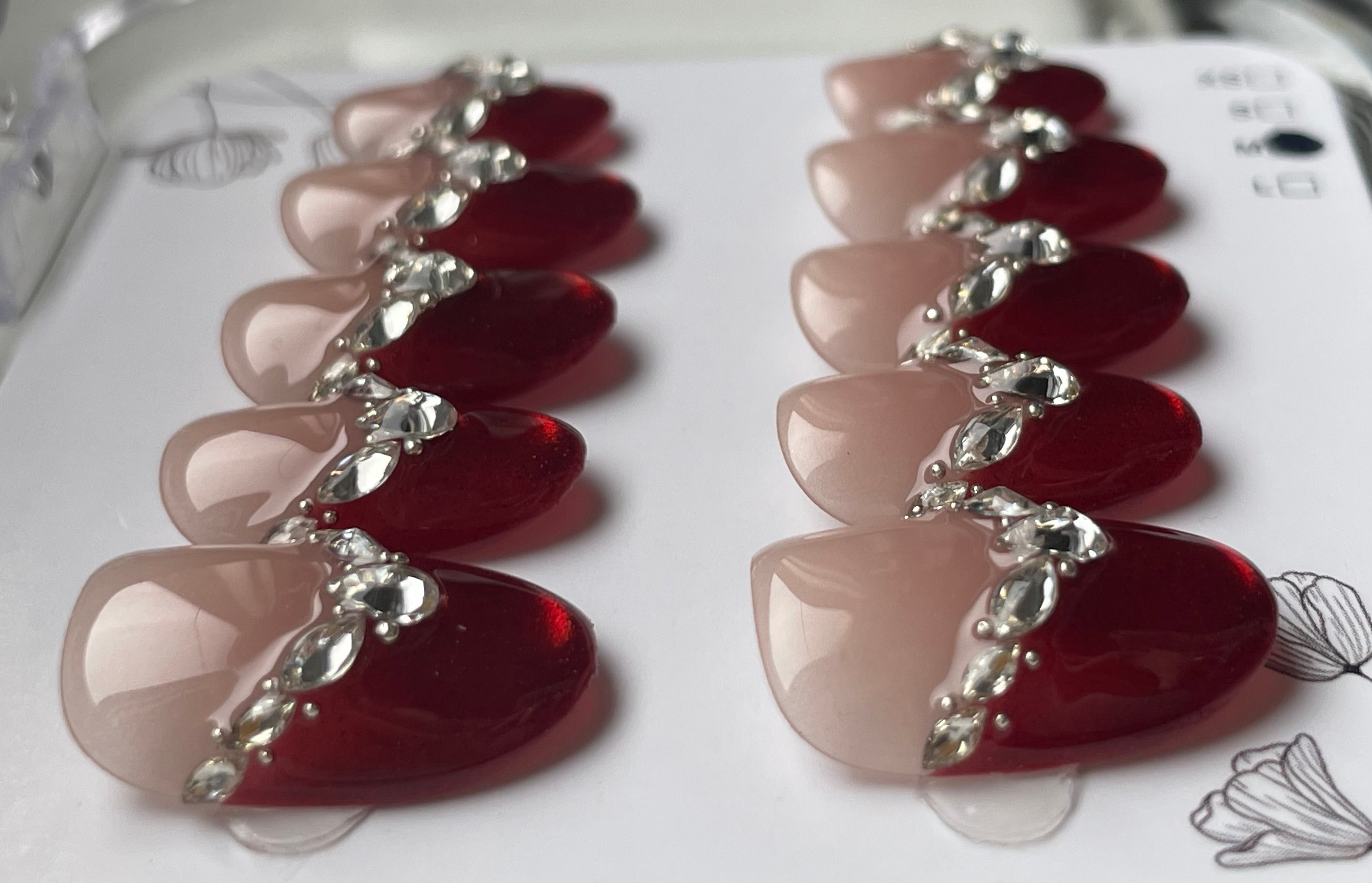 Luxury crystal red