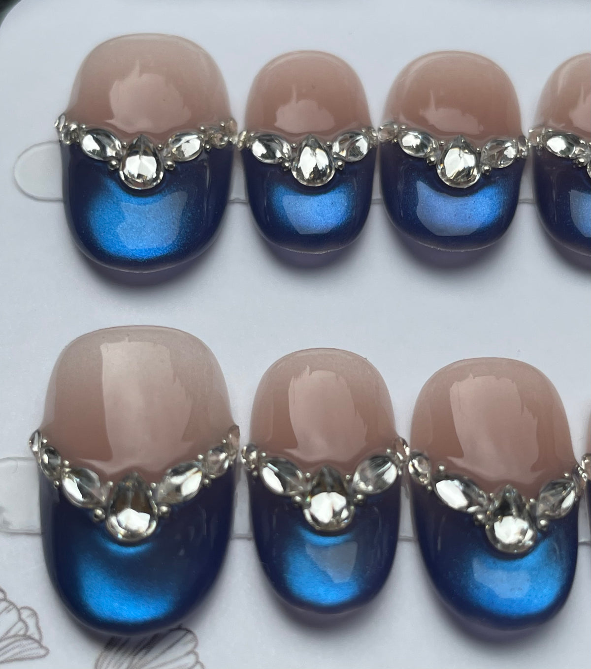 Luxury crystal blue