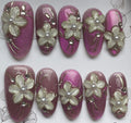Mauve cat eye 3D