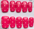 Pink polka dot