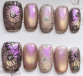 Aurora flower print